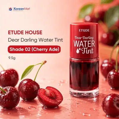 Etude House Dear Darling Water Tint Shade 02 (Cherry Ade) - 9.5g